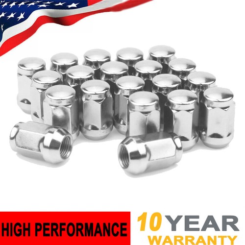 Set of 20 CHROME Spike Lug Nuts 12x1.5 fit Accord Civic Genesis CX5