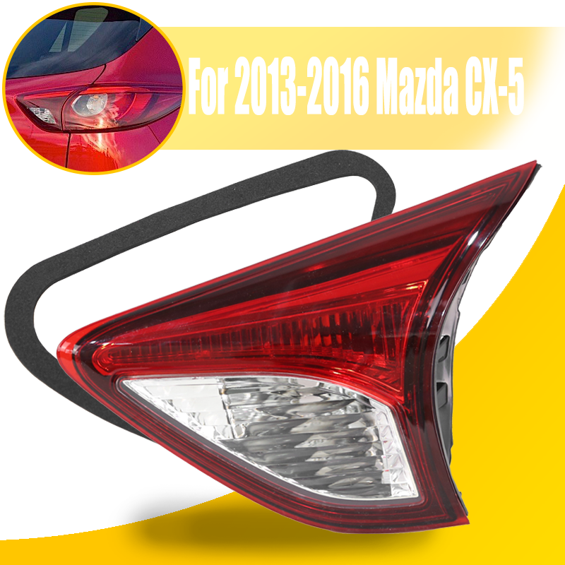 Rear Inner Tail Light For 2013-2016 Mazda CX-5 CX5 Passenger Side Lamp W/O Bulbs