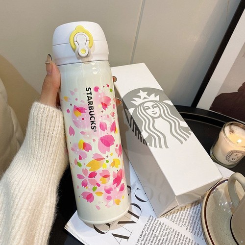 Starbucks 17oz Stainless Steel Vacuum Cup - Sakura Pink or Cherry