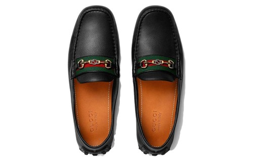 Gucci Driver Horsebit Loafer Men's Black 624698 1XH10 1066 | eBay