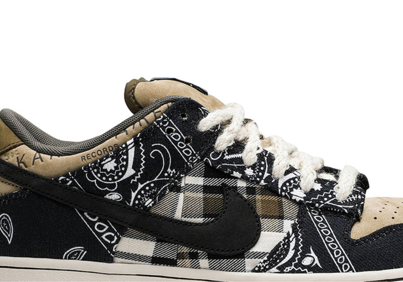 Travis Scott × Nike SB Dunk Low CT5053 Nike Dunk Low Premium QS SB x Travis Scott Low-top Board