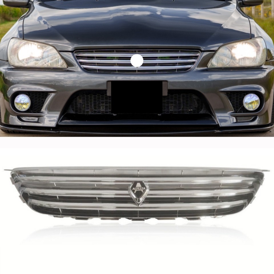 Front Chrome Grille For 2001-2005 Lexus IS300 IS200 Altezza Style