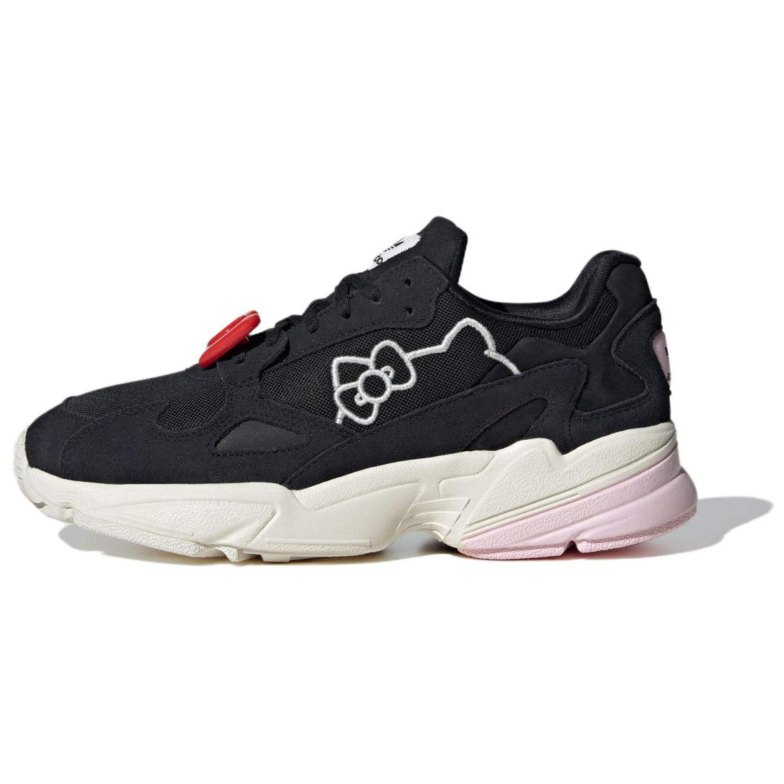 adidas Hello Kitty x Falcon Black Clear Pink IG6788 Women's Sizes
