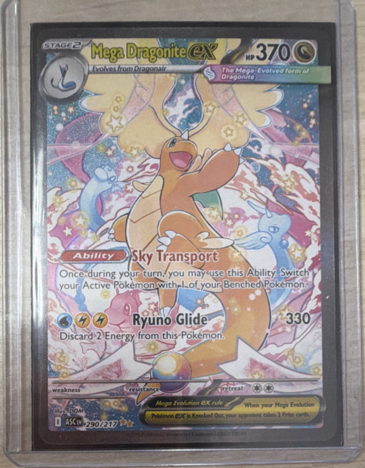 pokemon card mega dragonite ex ACE 9 - Mega Dragonite ex - 250/193 - MEGA Dream ex