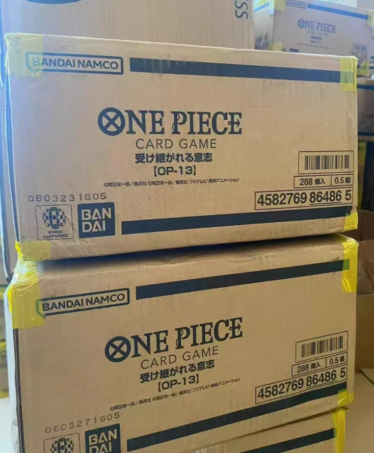 ONE PIECE Card Game CARRYING ON HIS WILL OP13 OP-13 Box Sealed