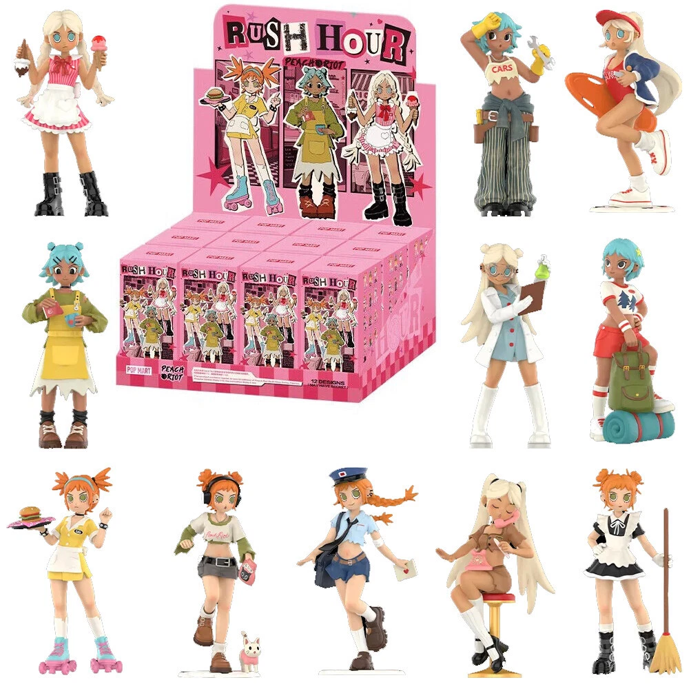 Original Peach Riot Rush Hour Series Confirmed Blind Box Figure