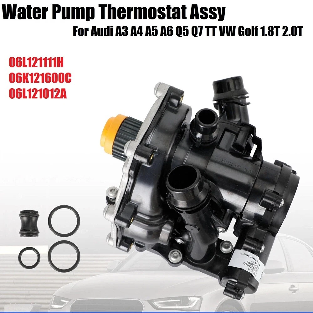 Kühlmittelregler mit Wasserpumpe für Audi A3 A4 B8 A5 A6 C7 Q5 1.8 2.0 TFSI Pump