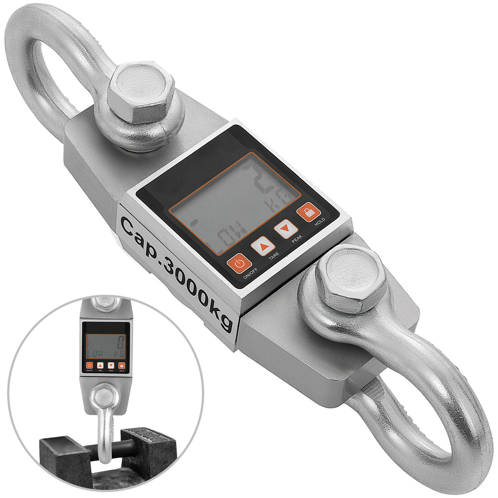 3000kg 3T Digital Crane Scale High Precision Weighing Scale Hanging Scale