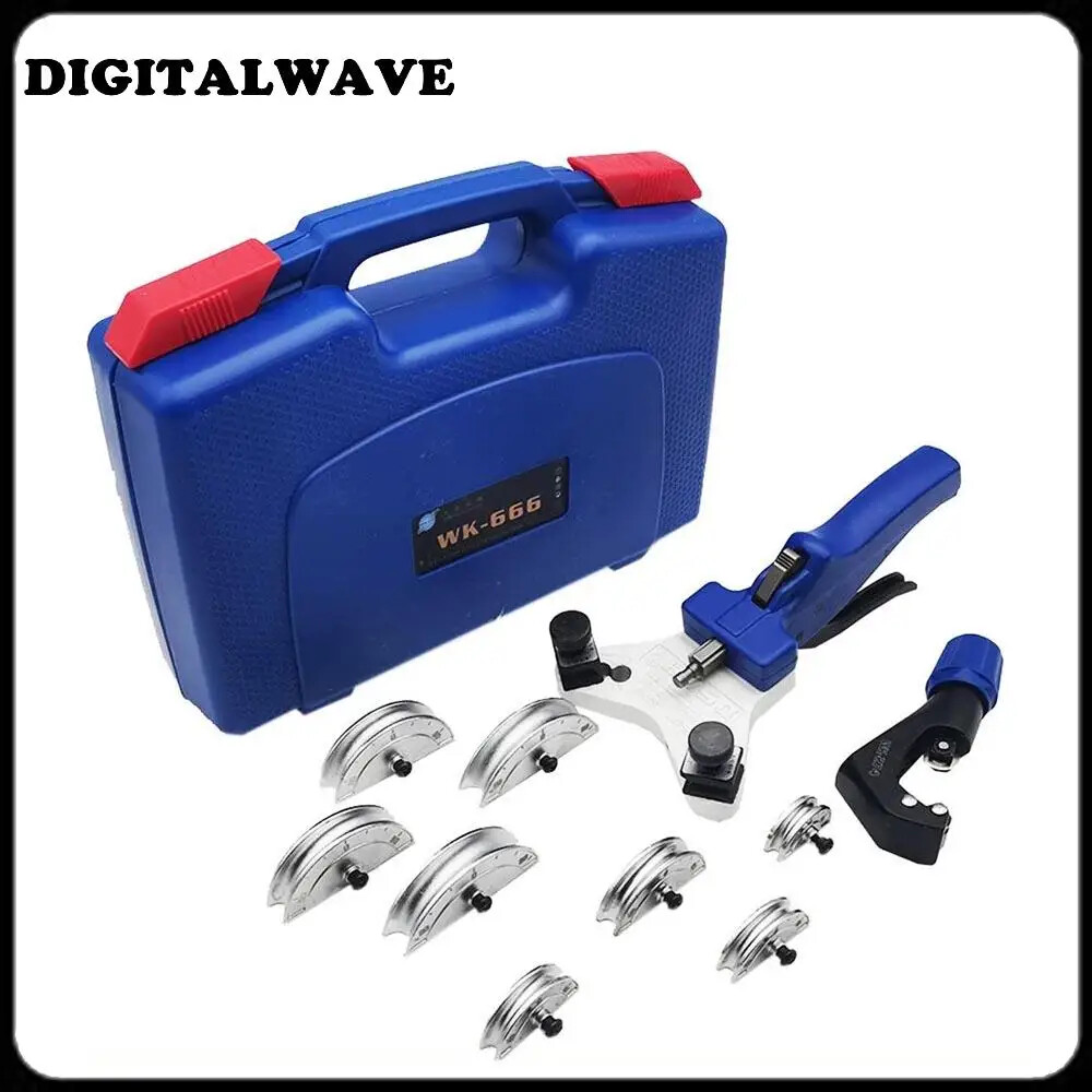 1pc Hand Operated Pipe Bender Air conditioning Aluminum Tube Manual Bending tool