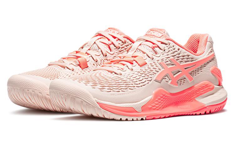 ASICS Gel Resolution 9 Pearl Pink Sun Coral W - 1042A208-700 | eBay