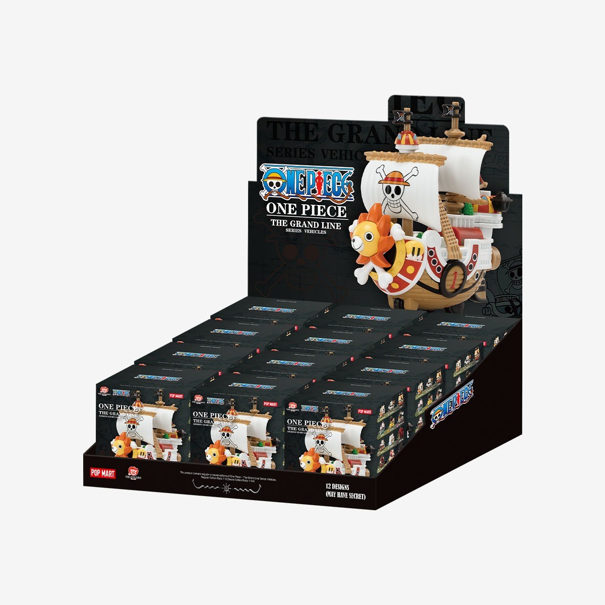 ワンピース grand lineシリーズ ① One Piece The Grand Line Series Vehicles Assortment 12pc Sealed