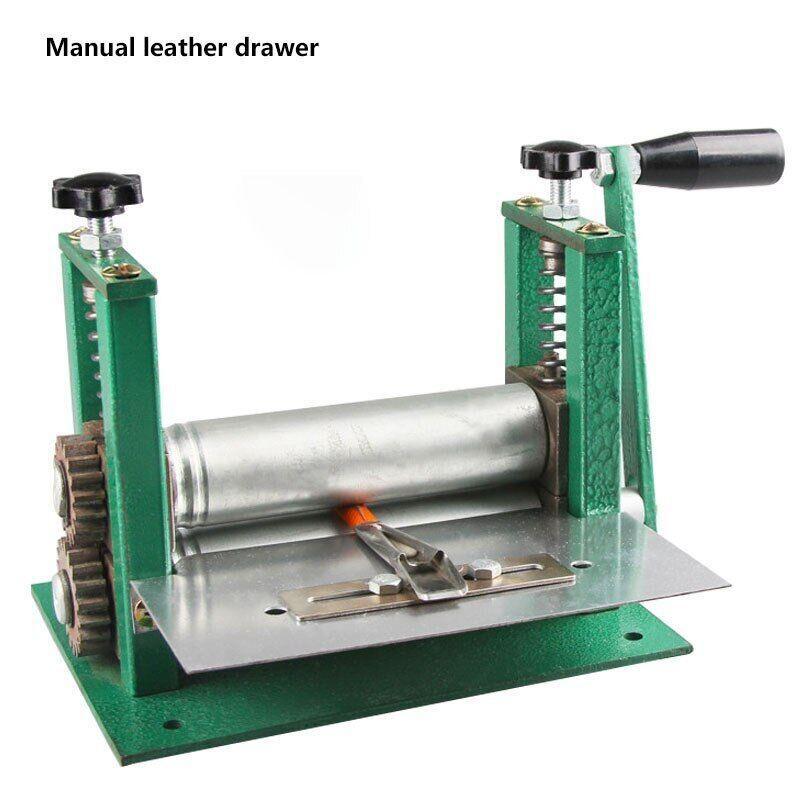 Hand Crank Drawer Manual Drawer Press Machine Glue Barrel Flattening Machine