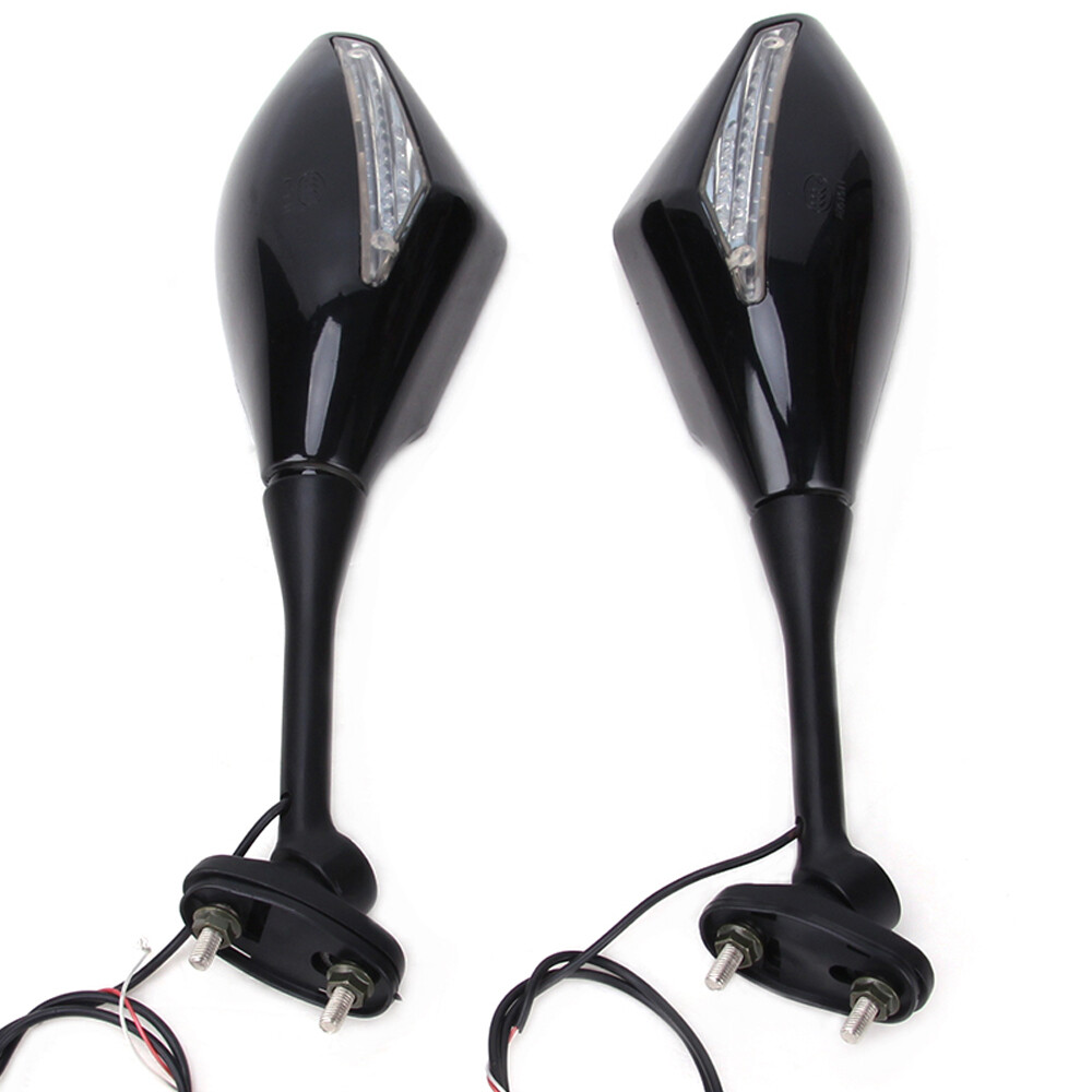 ＜新品・未使用＞CYBER STORK CYBER MIRROR CK-A11 2X Black LED Turn Signals Mirrors For Honda CBR1100XX CBR 1100XX