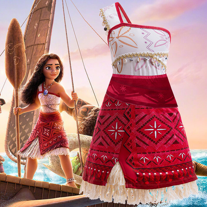Princesa Moana Moana Ropa Para NiÃ±a Moana Disfraz Vestidos Con