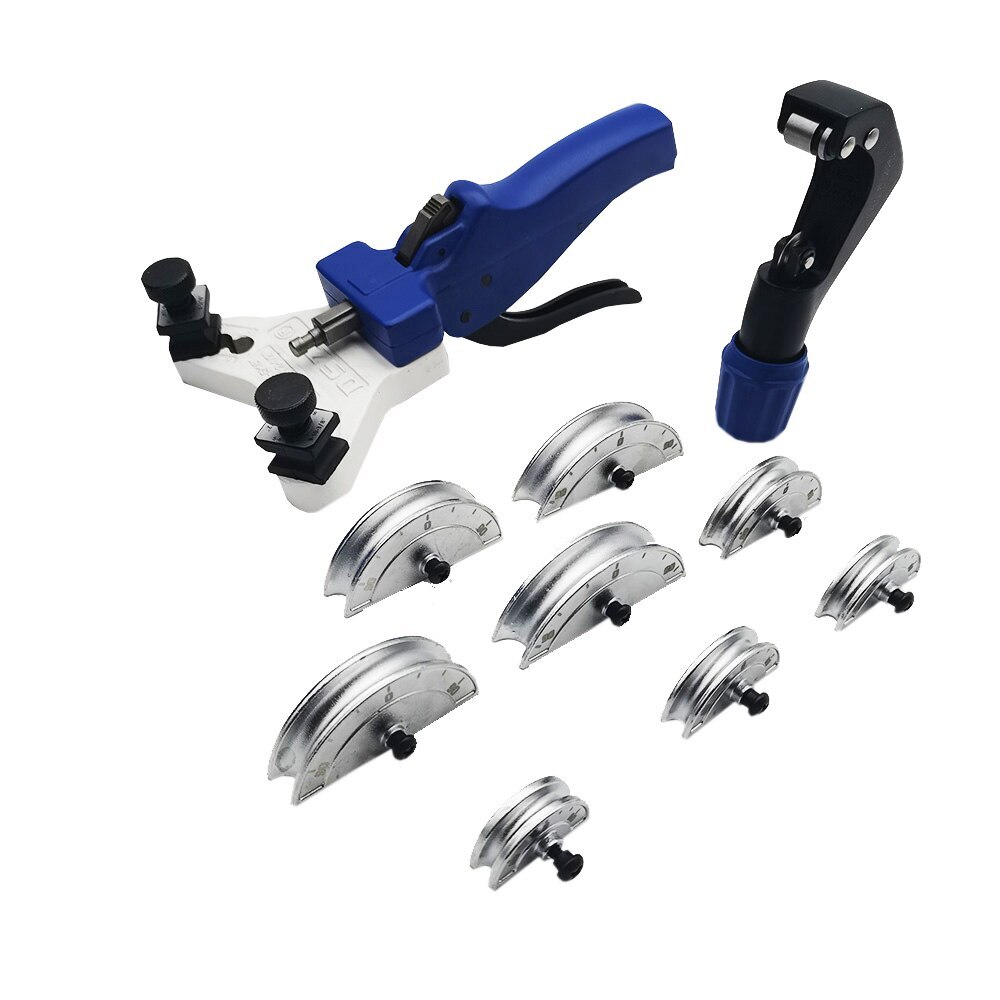 Hand Operated Pipe Bender Air conditioning Aluminum Tube Manual Bending Tool