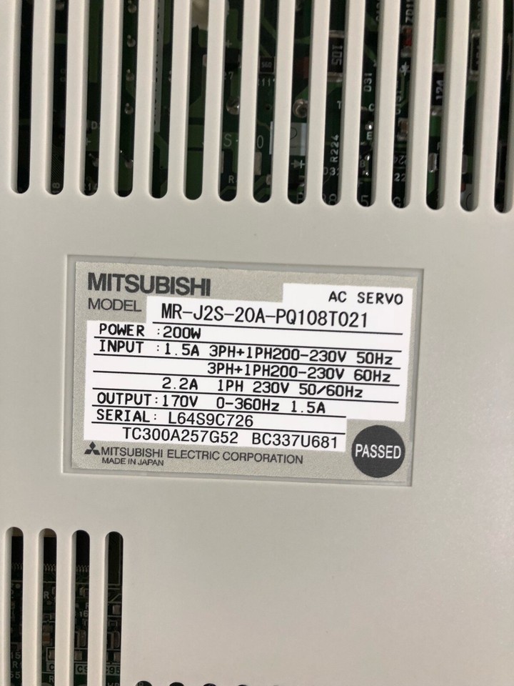 1PC New Mitsubishi MR-J2S-20A-PQ108T021 Serve Drive DHL Shipping