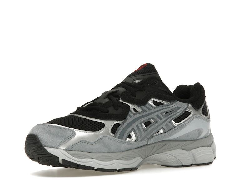 ASICS Gel NYC Black Fjord Grey - 1203A383-003 | eBay