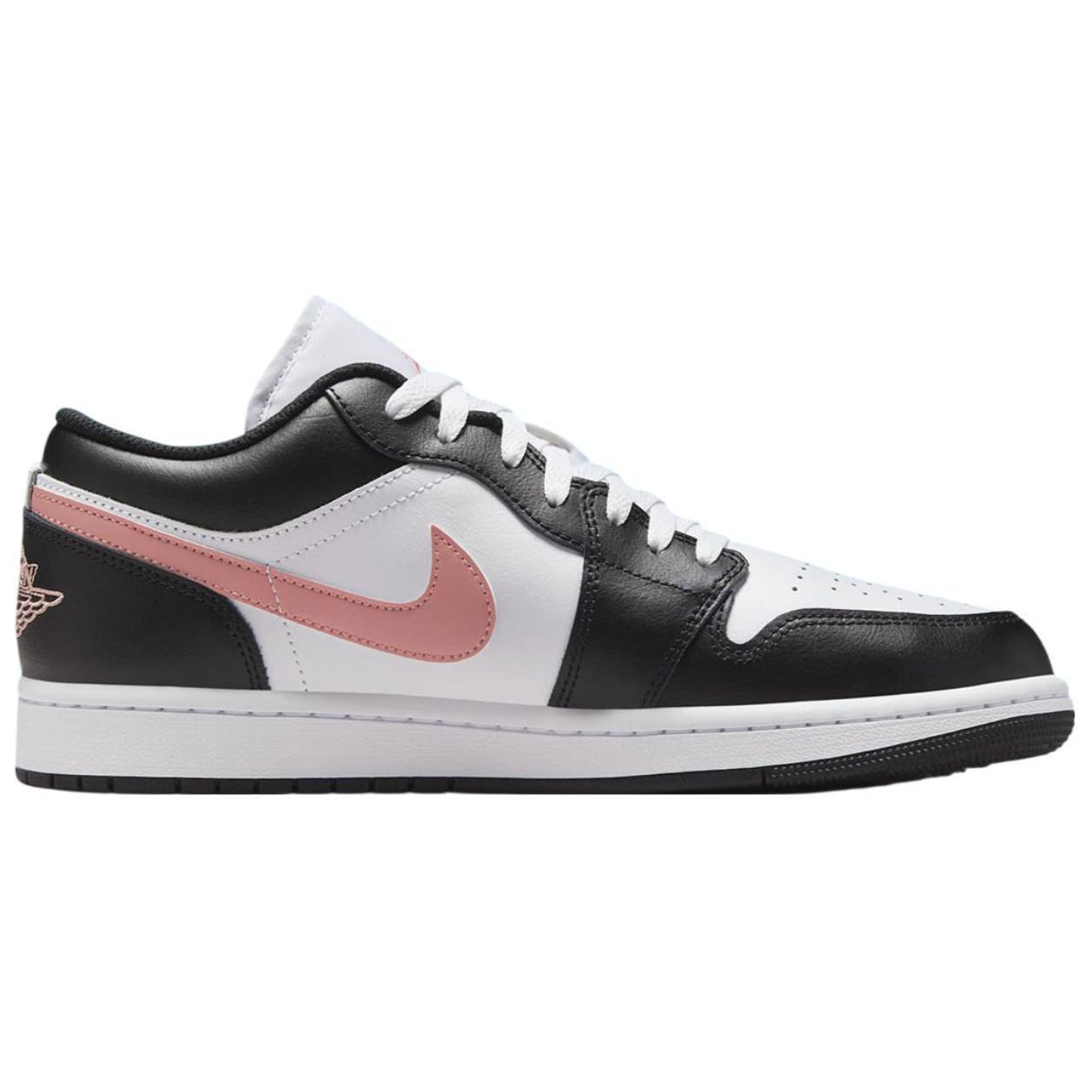 Air Jordan 1 Low Black Rust Pink 553558-165 Unisex | eBay