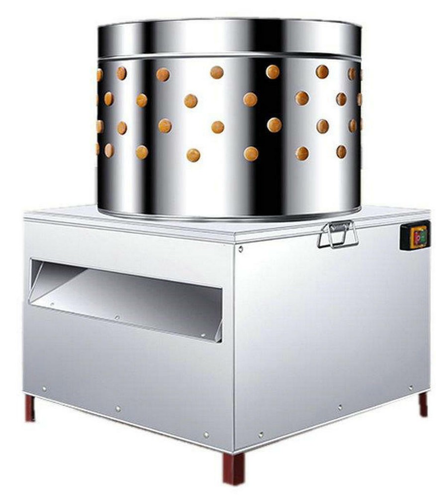 220V 1500W Turkey Chicken Plucker Plucking Machine Poultry De-Feather 50L