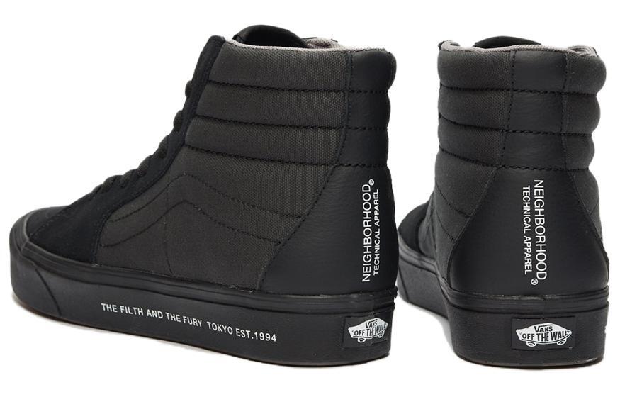 VANS Sk8-Hi ComfyCush x Neighborhood Black 2021 - VN0A3WMB6E6 | eBay