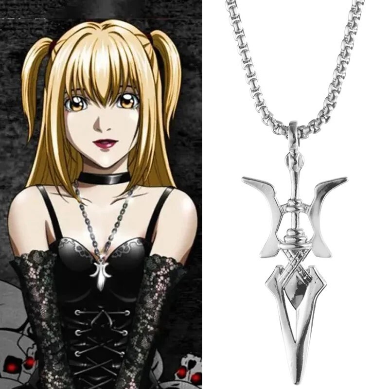 Death Note Necklace Misa Misa Cosplay Chain Pendant Necklaces
