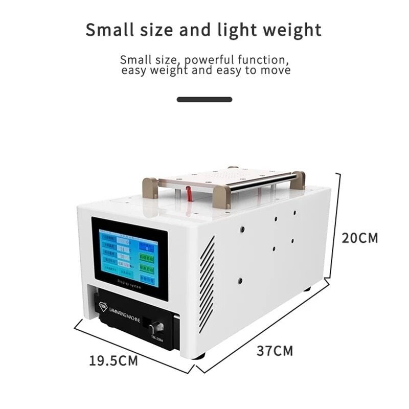 TBK 208M 3 in 1 OCA Laminator LCD Separator Bubble Remover Machine Built In
