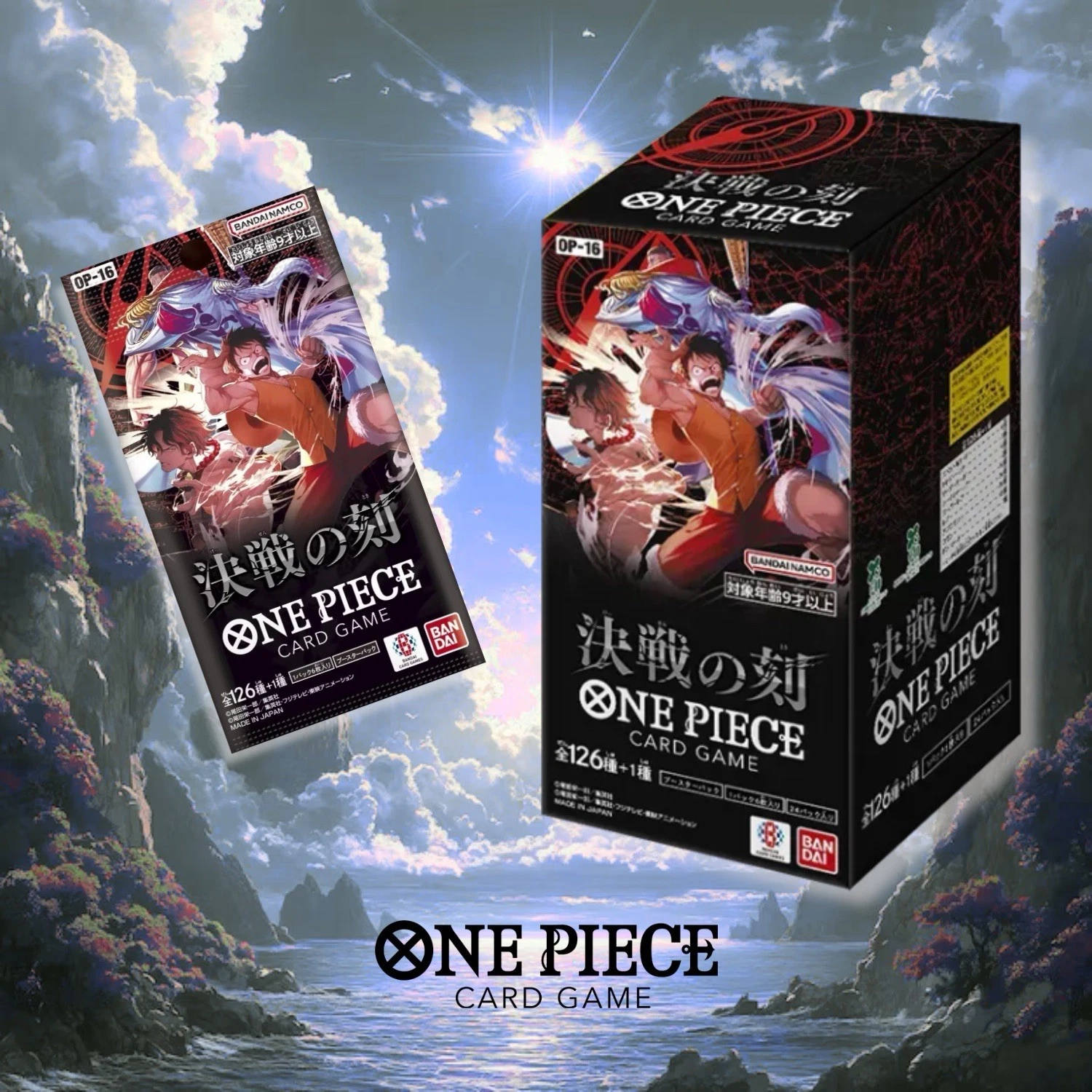 2026 IN STOCK One Piece Card Game OP-16 The Time Of Battle Booster