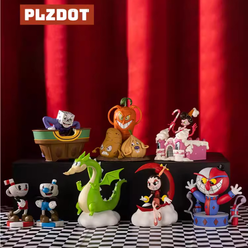 【HYDEIST 81°】キャスパー フィギュアセット PLZDOT x Studio MDHR Cuphead Don't Dealwith The Devil Blind Box