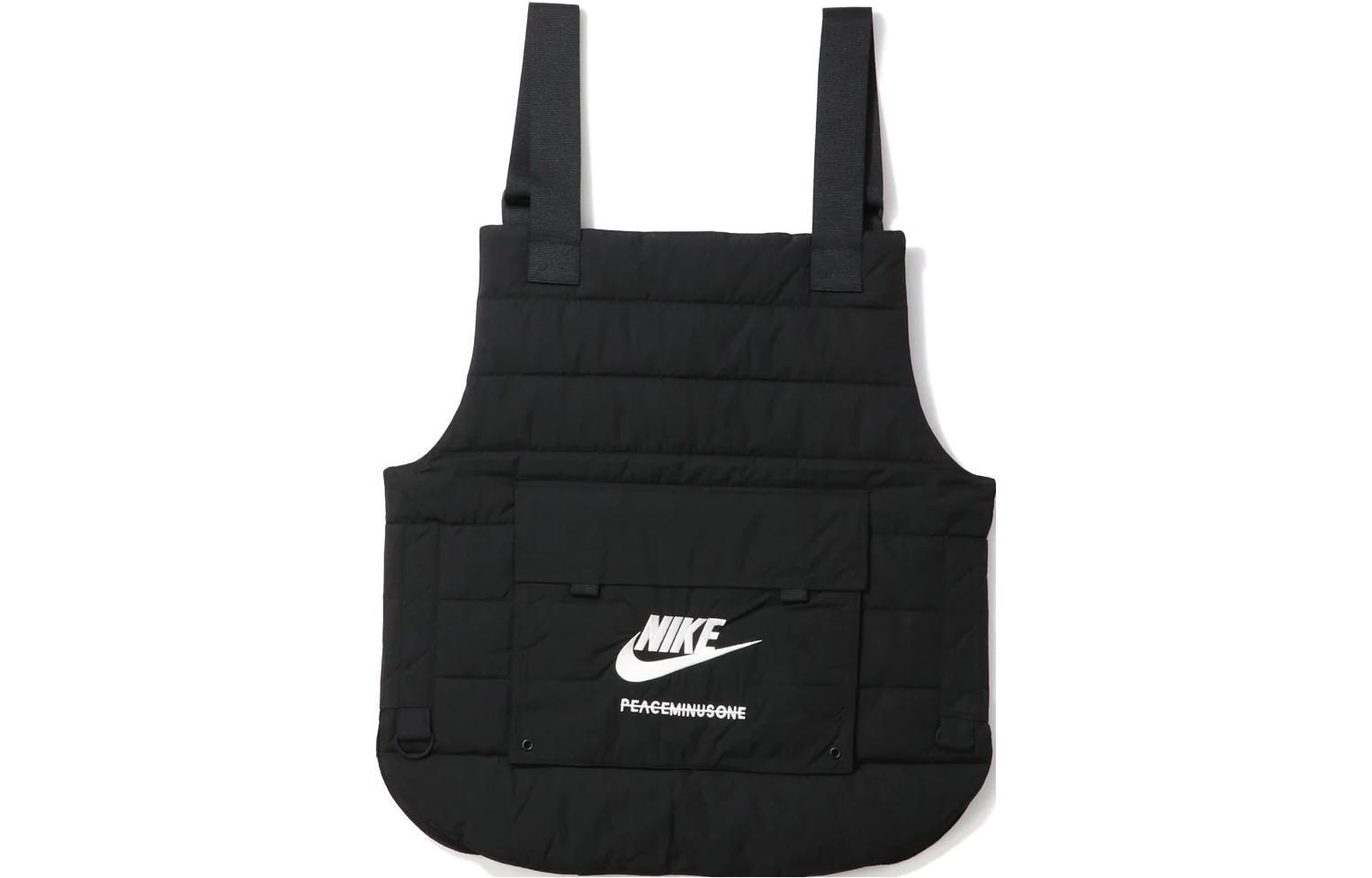 NIKE PEACEMINUSONE 2+1 ベストXL G-DRAGON 黒 Nike x Peaceminusone G-Dragon SS23 2+1 Jacket (Asia Sizing) Black