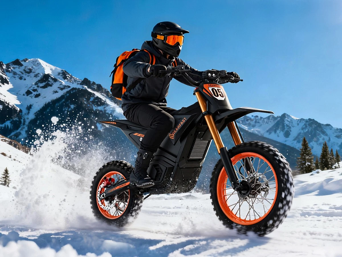ZERO-7 Electric Dirt Bike Peak 3000W 21AH Brushless Motor Ebike