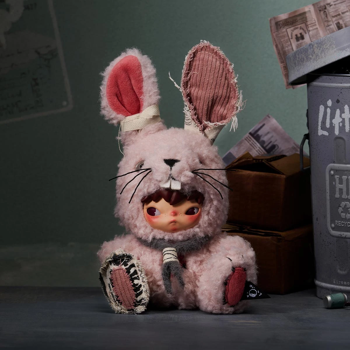 Authentic HIRONO Little Hare Plush Toy Pendant Figures Gift