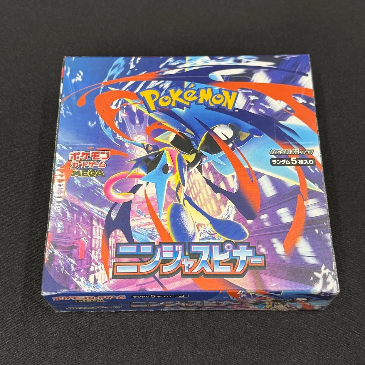 IN STOCK Pokemon Japanese Ninja Spinner M4 Booster Box Mega