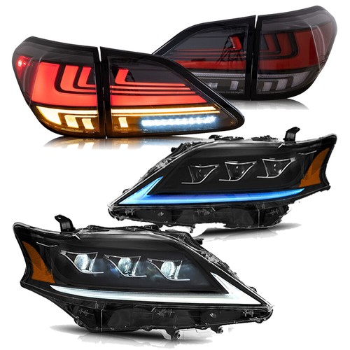 4PCS VLAND LED Headlights&Taillights For 2013-2015 Lexus RX 350 450H W/Animation